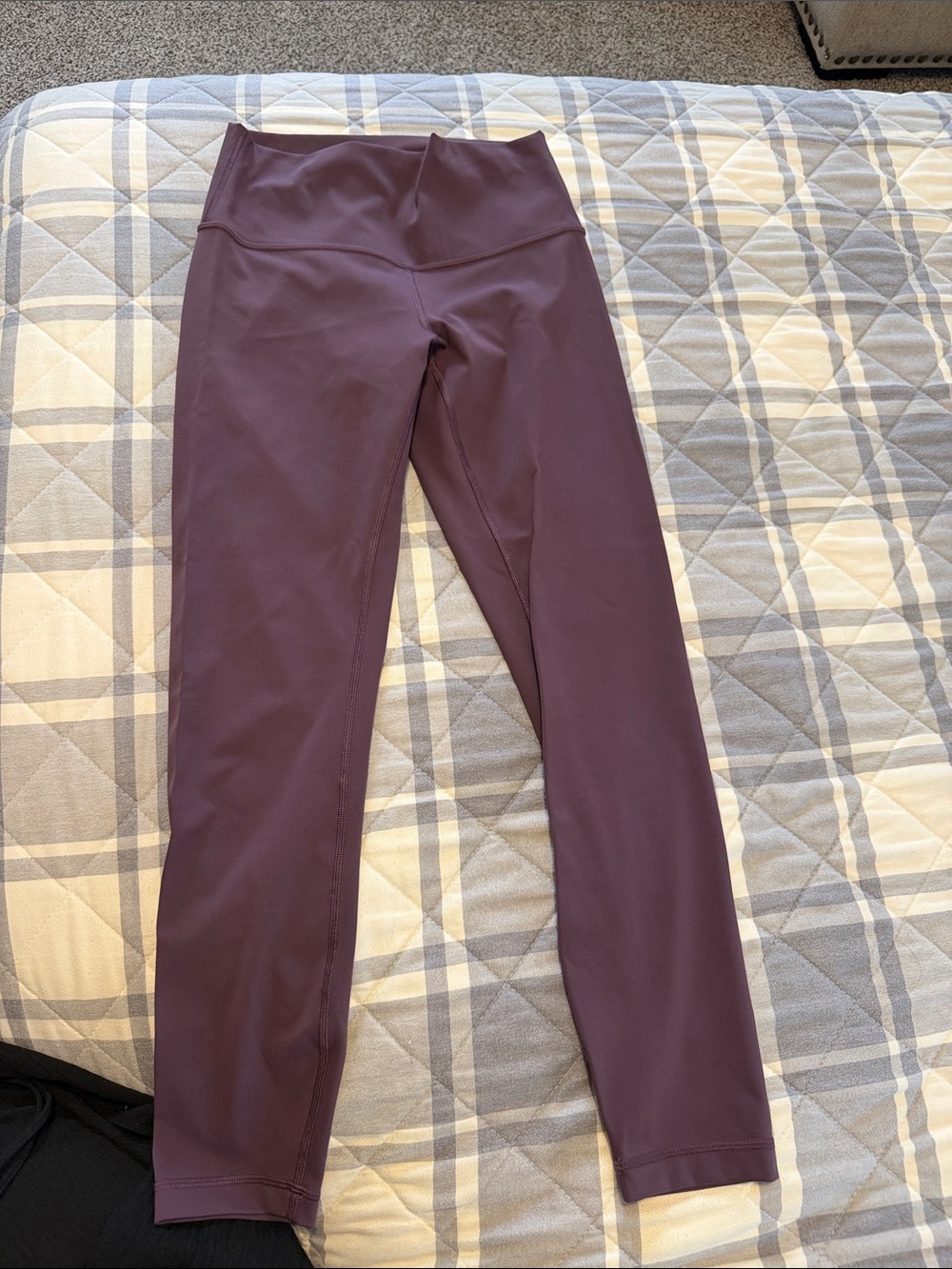 lululemon athletica Plum-Colored High-Rise Leggings